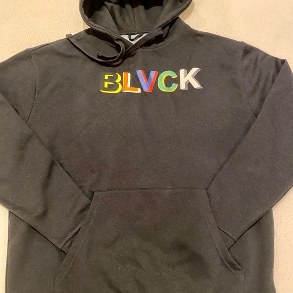 BLVCK Logo Hoodie. Mens, never worn. - Picture 1 of 2